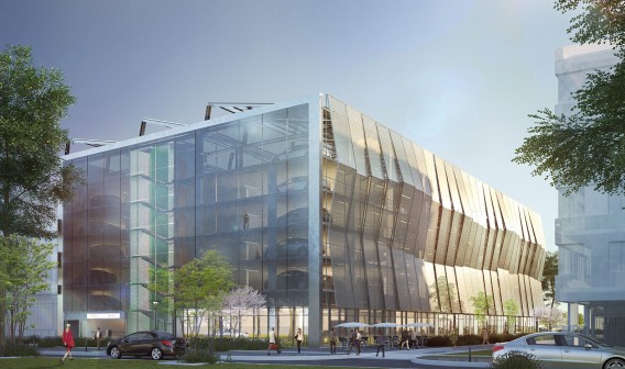 project le silo in Nice, France, with with Codina architectural meshes