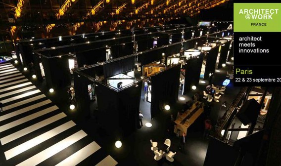 general view from Architect&Work exhibition in Paris