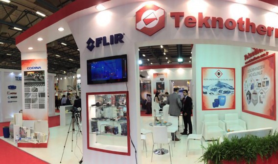 Codina's stand at Ankiros Fair in Turkey